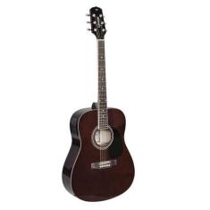 Imagem de Violao Elétrico Aço Giannini Gd1 Eq Tdw Folk Translucent