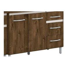 Imagem de Armário Cozinha Gabinete Balcão Para Pia Sem Tampo - Lucare