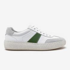Imagem de Tênis Feminino Denim Bora Branco/Verde-Branco-33-Feminino