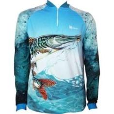 Imagem de Camisa De Pesca Kaapuã Pintado Proteção Uv 50+ Kaa06