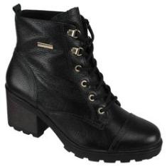 Imagem de Bota Feminina Couro Via Marte Floater Skin 5903