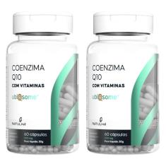 Imagem de Kit 2X Coenzima Q10 Ubiqsome Com Vitaminas 60 Cápsulas - Natulha