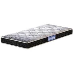 Imagem de Colchão de Solteiro Probel Guarda Costas Espuma D23 14x88x188cm - Branco/Preto