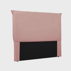 Imagem de Cabeceira Cama Box Queen 160 cm Garden Veludo Rosa S04 - D'Rossi