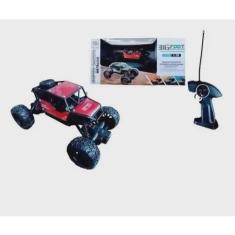 Imagem de Carrinho De Controle Remoto Com Suspensão Big Foot Off Road Vermelho.