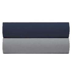 Imagem de Kit 2 Lençol de Malha Solteiro C/Elástico 100% Algodão Rubi (KIT 2)