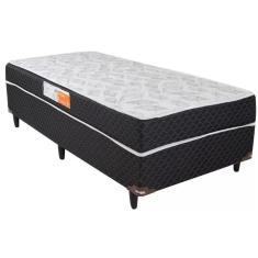 Imagem de Cama Box Solteiro Molas Ensacadas Aspen Conforto Qualidade - Fabrica 1 Móveis