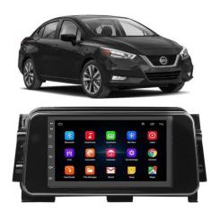 Imagem de Kit Multimídia Android Nissan Versa 2021 2022 7" GPS Integrado Tv Onli