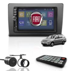 Imagem de Kit Multimídia Mp5 2 Din Universal Bt Espelha Palio Weekend - First Op