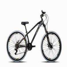 Imagem de Bicicleta Aro 26 Absolute Brutus Grafit Câmbios Shimanos Suspensão Bru