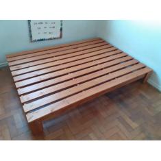 Imagem de Cama Viuva Padrão Penafort 128X188x35 Cor Imbuia