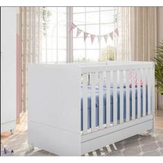 Imagem de Berço Mini Cama Infantil Branco Encanto