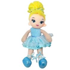 Imagem de Boneca Pano Bailarina Roupa Ul 40 Cm Fofinha Altura - Fizzy Toys