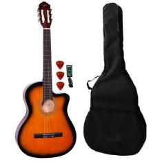 Imagem de Violao Acustico Vogga Nylon Vca206nc Sunburst + Acessorios