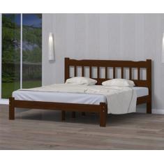Imagem de Cama Super King Size Madeira Perola Cor Castanho - Nemargi
