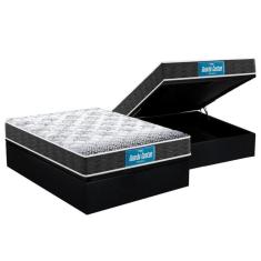 Imagem de Cama Box Baú Casal: Colchão Probel - Ep Guarda Costas Prómiddle Double FaceBase Suede Black