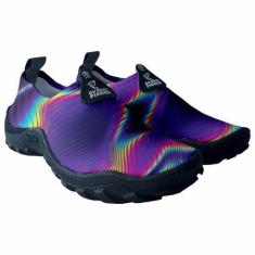 Imagem de Tenis Masculino Feminino Sapatilha Água Praia Pesca Jetski Neon Academ