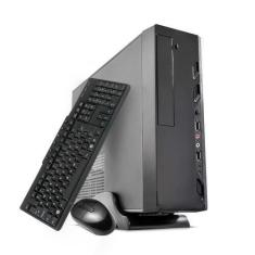 Imagem de Computador intel i5 (3.10ghz 6mb) 8gb ssd 120gb, smart pc home slim - 
