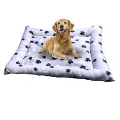 Imagem de Cama colchonete oásis cachorro gato pet quadrada cor cinza - GOVIA