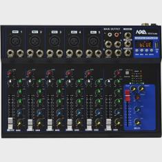 Imagem de Mesa de Som Compacta 7 Canais Com Bluetooth, efx e USB MSX-7 USB - nxa