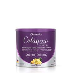 Imagem de Sanavita Colágeno Verisol - Pele Saudável - Frutas Tropicais - Lata 150g