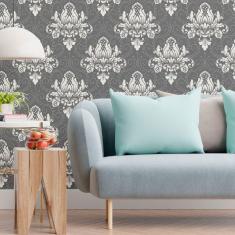 Imagem de Papel de Parede Adesivo Arabescos N013270 Rolo 0,58x3M