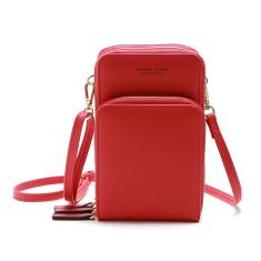 Imagem de Mini bolsa cruzada feminina com alça ajustável. Bolsas com zíper multifunções Mini bolsa de ombro bolsa impermeável bolsa bolsa