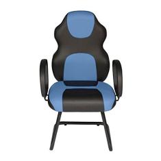 Imagem de Cadeira Gamer Interlocutor Linha Gamer Racing Azul