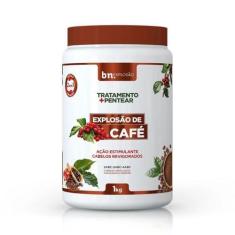 Imagem de Creme De Tratamento E Pentear Explosão De Café 1Kg  Beleza Natural