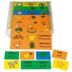 Imagem de Brinquedo Educativo Cartas Para Ditado Em E.V.A Com 48 Peças - JOTTPLAY