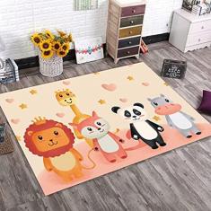 Learn About Animals Tapete educativo infantil antiderrapante para meninos e  meninas bebê engatinhando tapete macio para sala de jogos, quarto, sala de  aula, 1,2 m x 1,8 m em Promoção é no Buscapé