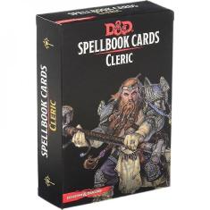 Imagem de Jogos de tabuleiro pastor dungeons dragons spellbook cards: jogo de tabuleiro clérigo
