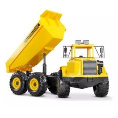 Imagem de Brinquedo Caminhão Amarelo Columbus Fora De Estrada 64cm 0400 - Roma