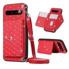 Imagem de Furill Capa de telefone para Samsung Galaxy S10 capa carteira com alça de ombro transversal suporte para cartão bolso de crédito slot para celular acessórios para celular S 10 Edge 10S GS10 X10