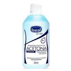 Imagem de Removedor Esmalte Ideal Base Acetona Silicone 200ml