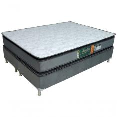 Imagem de Conjunto Cama Box E Colchão Queen Becflex Pillow