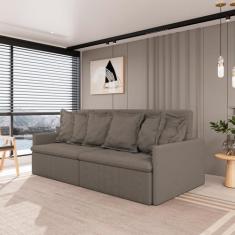 Imagem de Sofá Retrátil E Reclinável 4 Lugares 260cm Dália Cabecasa Madeiramadei