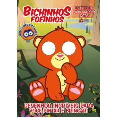 Imagem de Livro - Bichinhos Fofinhos Prancheta Para Colorir Extra