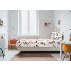 Imagem de Jogo de Lençol 3 Peças Portallar Disney Minnie Sparkly Casal