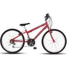 Imagem de Bicicleta Aro 24 South 18 Marchas Freio V-brake - Vermelho Vermelho