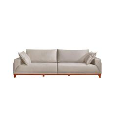 Imagem de Sofá 5 Lugares Snow Suede Bege 280 cm