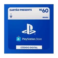Imagem de Gift Card PlayStation Store R$60 - Cartão Presente Digital