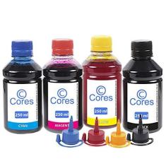 Imagem de Kit 4 Tintas Cores compatível para Impressora L3150 250ml