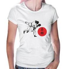 Imagem de Baby Look Jiu Jitsu Judô Artes Marciais - Foca Na Moda