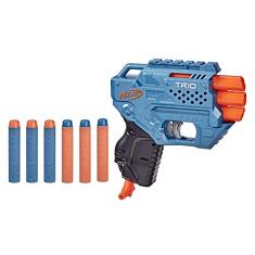 Lança Dardo Elite Rukkus Ics 8, Nerf, Azul/laranja