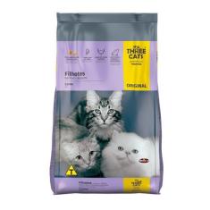 Imagem de Ração Three Cats Gatos Filhotes Carne  1Kg