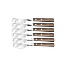 Imagem de Conjunto de Garfos Mesa Polywood 6 Peças em Aço Inox Tramontina