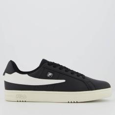 Imagem de Tênis Fila FX Court 70 Preto e Branco-Masculino