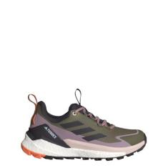 Imagem de Tênis de caminhada Terrex Free Hiker 2.0 Low Gore-TEX, Olive Strata/Aurora Black/Amber Tint, 36