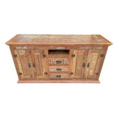 Imagem de Balcão Rústico Novais Em Madeira De Demolição - Cód 2414 - Barrocarte